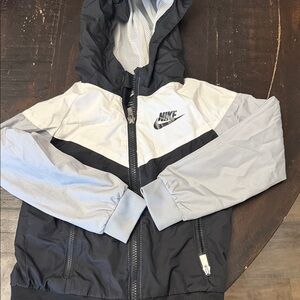 Nike Kids Jacket - Black, White, Gray